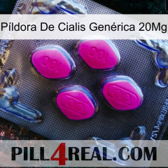 Píldora De Cialis Genérica 20Mg 02